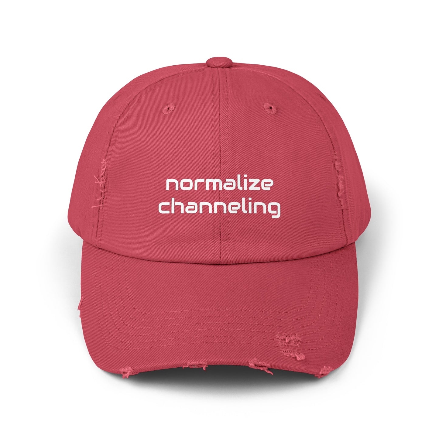 Unisex Distressed Cap